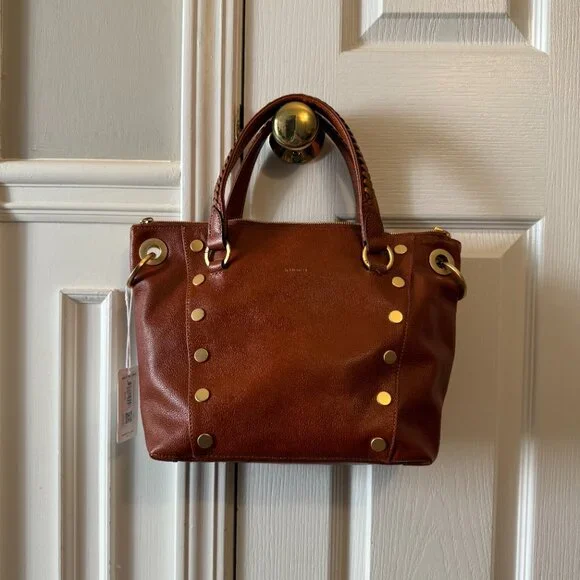 Hammitt Daniel Medium Manzanita Tan Brown Leather Satchel New - Picture 7 of 8